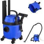 Aspirateur sec et humide 2000w, aspirateur industriel avec fonction de soufflage, 15 litres, c�ble de ...