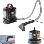 Aspirateur sec et humide, nettoyeur de tapis portable de 450 watts, nettoyant pour tissus, r�servoir ...