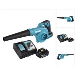 Aspirateur souffleur de feuilles dub185z + 1x batterie 5, 0ah + chargeur rapide 18v ? makita dub185rt1 ...