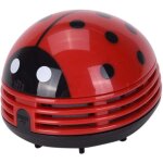 Aspirateur de table �lectrique � piles, motif coccinelle, mini aspirateur � poussi�re
