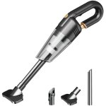 Aspirateur de voiture puissant 4500pa 60w, mini aspirateur main sans fil rechargeable. avec filtre usb, ...