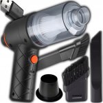 Aspirateur de voiture sans fil pour voiture, maison et clavier 2 en 1 + souffleur