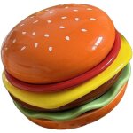 Assiettes ap�ritif hamburger 6 couches empilables, pour sauces, desserts, fours ou service amusant