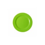 Assiette colorée réutilisable - 20 cm vert Assiette colorée réutilisable - 20 cm vert