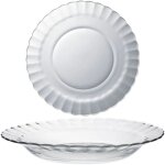 Assiette creuse duralex picardie transparente 230 x 35 mm - lot de 6