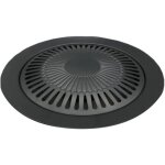 Assiette de grill antiadh�sive, grill bbq cor�en, plateau de grill, grille - ciel rond.