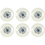 Assiette en porcelaine cottage 20 cm (lot de 6)