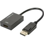 Ak - 340415 - 002 - s displayport / hdmi adaptateur [1x displayport mle - 1x hdmi femelle] noir 4k uhd, ...