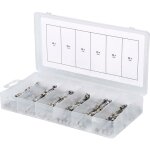 Assortiment de fusibles verres, 5 - 30a, 120 pcs