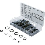 Bgs technic - assortiment de joints d'étanchéité métalliques avec bourrelet en caoutchouc 150 pièces Bgs technic - assortiment de joints d'étanchéité métalliques avec bourrelet en caoutchouc 150 pièces