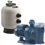 Groupe de filtration piscine astral : pompe sena + filtre