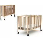 At4 - lit bb pliant essentiel en bois