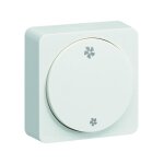 Ateha interrupteur va - et - vient ou poussoir vmc complet hager wjc048b