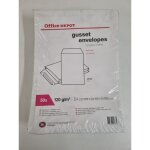 Enveloppes  soufflets - office depot - idal pour articles volumineux