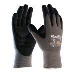 Fp - gant maxiflex� endurance? 34 - 844 taille 10 gris / noir nylon avec mousse nitrile en 388 cat�gorie ...