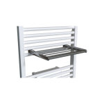 Atlantic - barre sche - linge chrome pour sche - serviettes tubes ronds 850222