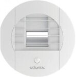 Atlantic - bouche d'extraction pour vmc hygrorglable bhc - a piles 10 / 45 - 120. pile