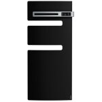 Atlantic - radiateur s�che - serviettes connect� serenis m�t droite 500w noir - 850535