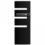 Radiateur sche - serviettes connect serenis mt gauche 1500w noir atlantic 850494