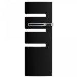 Atlantic - radiateur sche - serviettes connect serenis mt gauche 500w noir - 850534