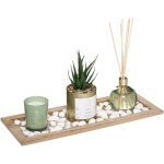 Coffret senteur jardin plateau 36x14, 5cm atmosphera cr�ateur d'int�rieur