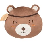 Atmosphera - coussin enfant ours marron 30x27cm crateur d'intrieur