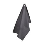 Lot de 2 torchons de cuisine 'coton' 70cm gris fonc�