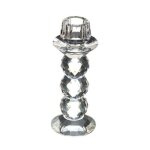 Chandelier design en verre 'boule' 16cm transparent