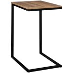 5five simply smart - bout de canap� aliaj effet bois fonc� - 5five