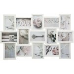 Atmosphera - cadres photo, collage, 15 �l�ments, vieilli, couleur blanc