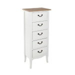 Chiffonnier 5 tiroirs 'chrysa' 113cm naturel