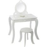 Atmosphera createur d'interieur for kids - coiffeuse enfant avec tabouret demoiselle