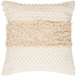 Coussin sable cuivr beige 40x40cm atmosphera crateur d'intrieur