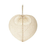 Eventail d�co 'bambou' 39cm naturel