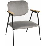 Atmosphera - fauteuil design en velours dyer