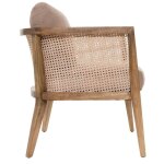 Atmosphera - fauteuil koza peuplier rotin tissurose crateur d'intrieur