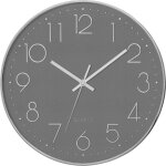 Horloge 3d laure silver d30cm atmosphera cr�ateur d'int�rieur