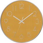 Horloge 3d laure silver d30cm atmosphera crateur d'intrieur