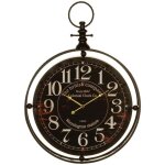 Atmosphera - horloge gousset mtal noir d60cm crateur d'intrieur
