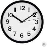 Horloge loly en plastique d22cm atmosphera crateur d'intrieur