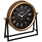 Horloge à poser luca noir 26x26cm atmosphera créateur d'intérieur Horloge à poser luca noir 26x26cm atmosphera créateur d'intérieur