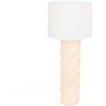 Lampadaire noly c�ramique beige h102cm atmosphera cr�ateur d'int�rieur