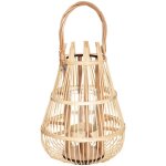 Atmosphera - lanterne panier rotin h38cm crateur d'intrieur