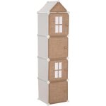 Meuble de rangement colonne jute atmosphera