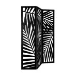 Paravent design 'contemporain' 170cm noir Paravent design 'contemporain' 170cm noir