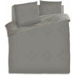 Atmosphera - parure de lit en coton lav tuft - 240 x 220 cm