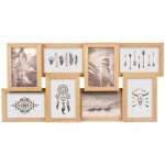 Pêle - mêle mia en bois 8 photos atmosphera créateur d'intérieur Pêle - mêle mia en bois 8 photos atmosphera créateur d'intérieur