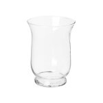 Photophore en verre 'evasé' 15cm transparent Photophore en verre 'evasé' 15cm transparent