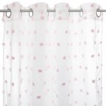 Rideau voilage à ?illets enfant gya 140x240cm rose Rideau voilage à ?illets enfant gya 140x240cm rose