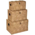 Lot de 3 malles arty